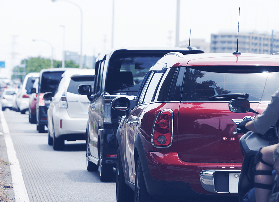 Cars on Road